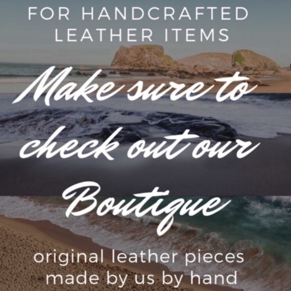 Sold-Celtic knot upcycle leather cuff - Picture 5 of 5